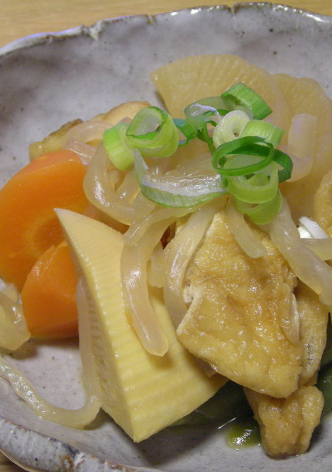 油揚げと鶏肉でおいしい煮物-レシピのメイン写真