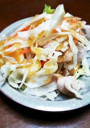 野菜たっぷりの豚しゃぶサラダ-レシピのメイン写真