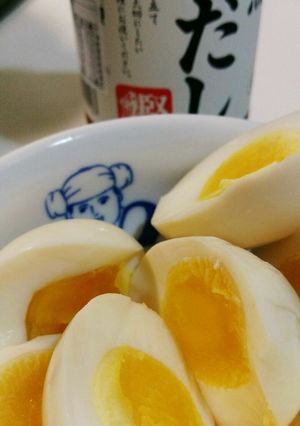 白だしのみで味付け卵ができる-レシピのメイン写真