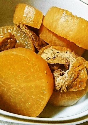 大根と油揚げの煮物-レシピのメイン写真