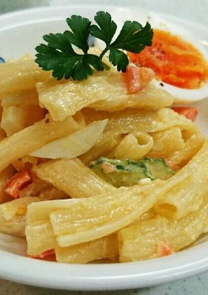 ＊レンジでもっちもち♪マカロニサラダ＊-レシピのメイン写真