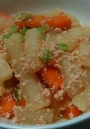 たらこの優しい煮物にはまります-レシピのメイン写真