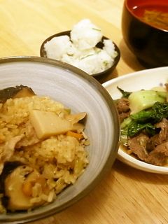 チンゲンサイと牛肉の中華炒め-レシピのメイン写真