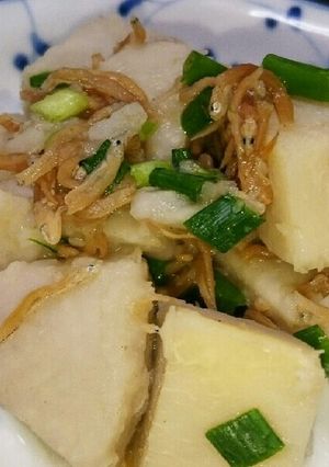 竹の子いも(里芋)のちりめんさんしょう煮-レシピのメイン写真