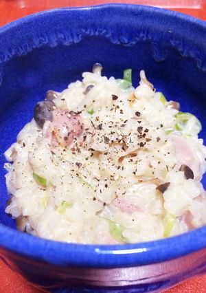 簡単 クリームチーズdeリゾット-レシピのメイン写真