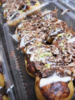 *たこ焼き風シュークリーム*-レシピのメイン写真