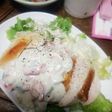鶏むねのソテー彩り野菜のヨーグルトソース
