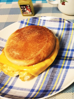 カリカリ♬エッグマフィン☆-レシピのメイン写真