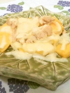 柿の酒粕チーズ焼き-レシピのメイン写真