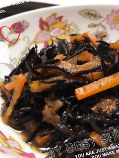 娘大絶賛!!ひじきの煮物♡-レシピのメイン写真