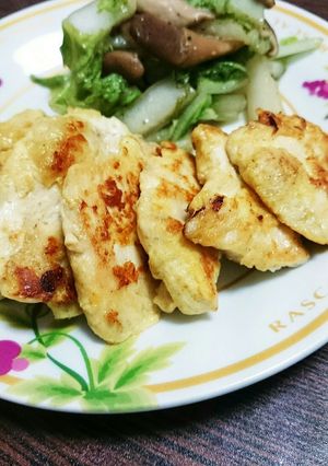 カレー味のチキンピカタ-レシピのメイン写真