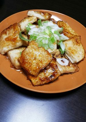 ヘルシーお財布に優しい～豆腐ステーキ-レシピのメイン写真