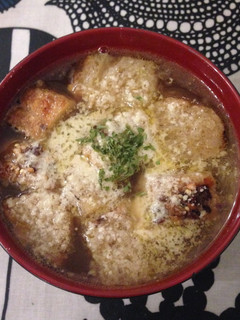 簡単なのに美味しいオニオンスープ-レシピのメイン写真