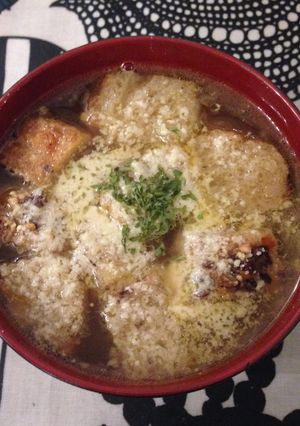 簡単なのに美味しいオニオンスープ-レシピのメイン写真