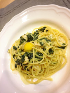 チキンとスピナッチのチーズパスタ-レシピのメイン写真