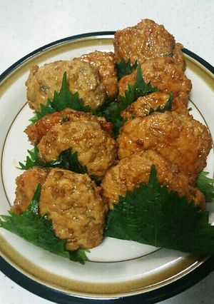 居酒屋さん味♪蓮根入りつくね(*´∀`)-レシピのメイン写真