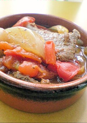 洋風に♪味付ジンギスカンのトマト煮込み-レシピのメイン写真