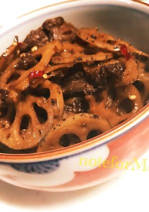きんぴら 牛肉入り-レシピのメイン写真