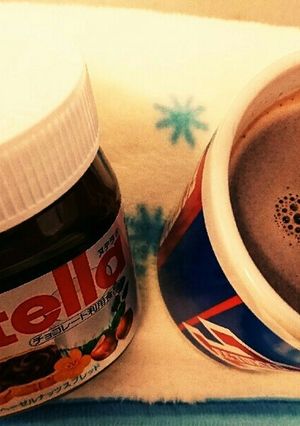 ヌテラでホットチョコレート＆カフェモカ風-レシピのメイン写真