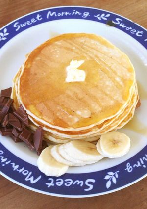 しっとりモチモチ！パンケーキ☆-レシピのメイン写真