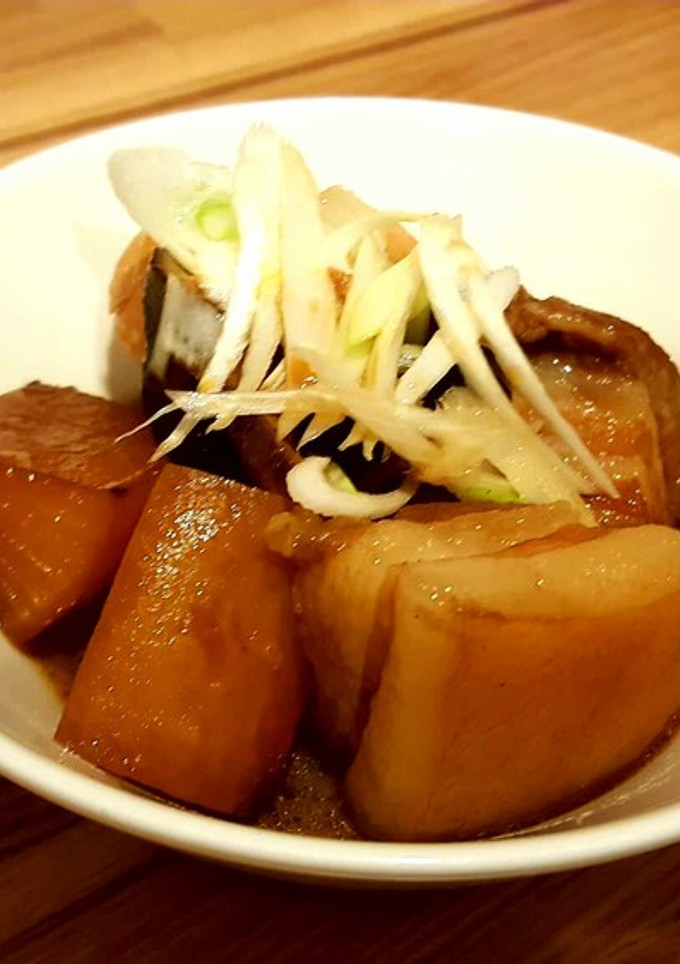スキレットで簡単角煮大根♪-レシピのメイン写真