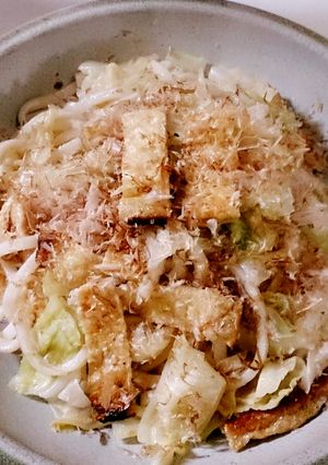 焼きつねうどん-レシピのメイン写真