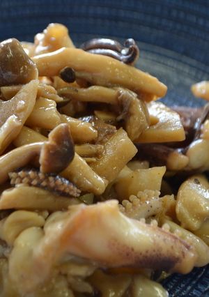 炒めるだけ!!いかとれんこんの炒め物-レシピのメイン写真