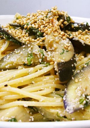 ナスと明太子のパスタ♪-レシピのメイン写真
