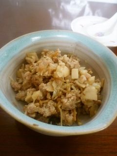 レンジで簡単キノコの塩麹レモンそぼろ-レシピのメイン写真
