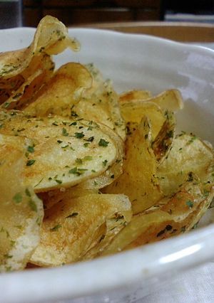 自分で作ろう！のり塩ポテトチップス-レシピのメイン写真