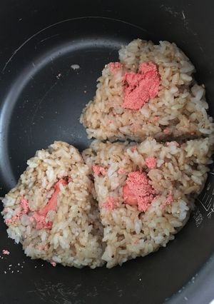 ダシダのたらこ入りゆるおにぎり-レシピのメイン写真