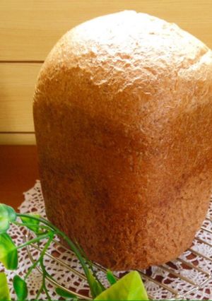 低糖質大豆粉＆全粒粉ブラン食パン-レシピのメイン写真
