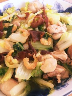 簡単☆干しえびと鶏肉と白菜のポカポカ煮-レシピのメイン写真