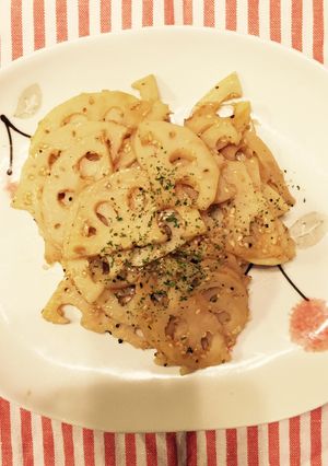 ぱぱっと簡単♪レンコン炒め-レシピのメイン写真