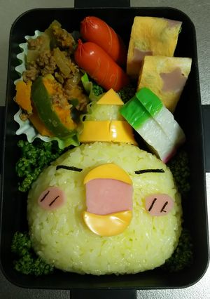 旦那⭐キャラ弁 キスケ-レシピのメイン写真