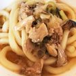 鯖の旨味たっぷり♪ あんかけうどん
