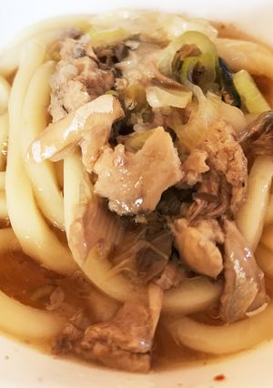 鯖の旨味たっぷり♪ あんかけうどん-レシピのメイン写真