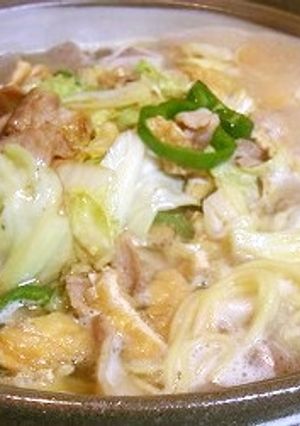野菜たっぷりで身体が温まるちゃんぽん鍋-レシピのメイン写真