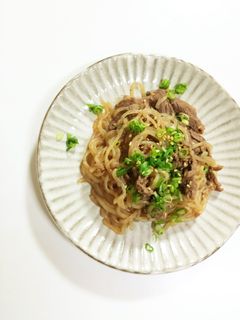 糖質制限 コストコプルコギチャプチェ風-レシピのメイン写真