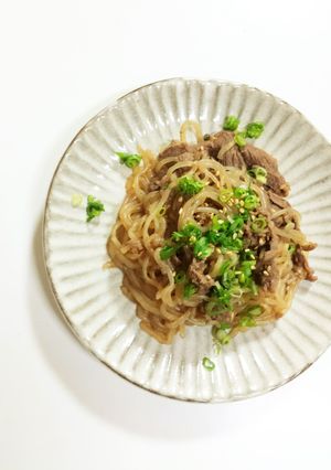 糖質制限　コストコプルコギチャプチェ風-レシピのメイン写真