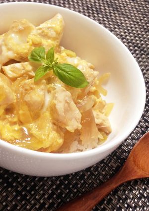 フライパンで♪簡単親子丼-レシピのメイン写真