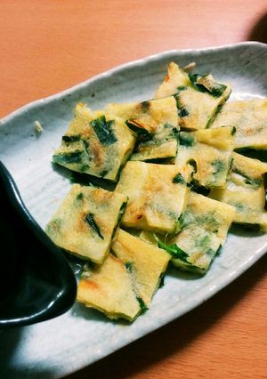計り不要☆ニラの簡単チヂミ-レシピのメイン写真