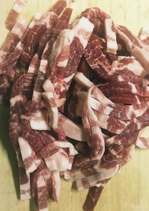 ブロック肉 【絲】-レシピのメイン写真