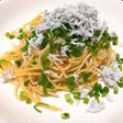 簡単パスタ☆釜揚げしらすペペロンチーノ