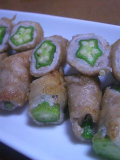 オクラの豚肉巻き✿-レシピのメイン写真