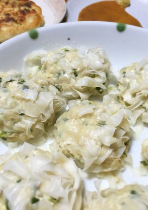 包まない豆腐入りふわふわシューマイ。-レシピのメイン写真