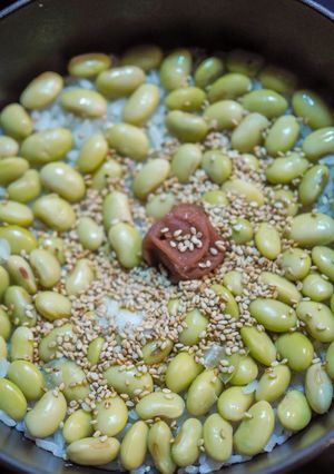 秘伝豆の炊き込みご飯-レシピのメイン写真