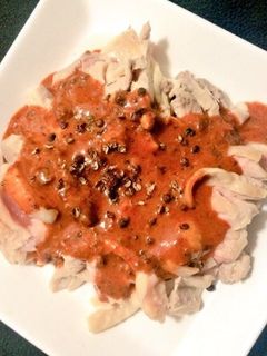 食べラーで簡単よだれ鶏(口水鶏)-レシピのメイン写真