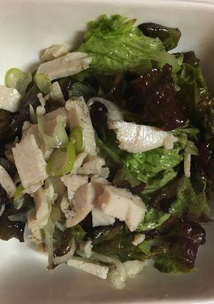 簡単鶏ハムサラダ-レシピのメイン写真