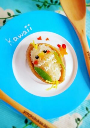 酉年簡単可愛いデコおせちおかずとご飯♪-レシピのメイン写真